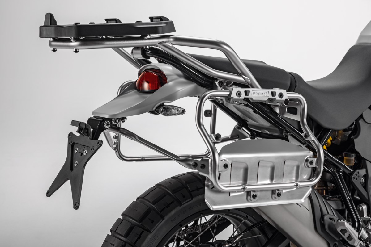 Trägerrahmen für Seitenkoffer aus Aluminium