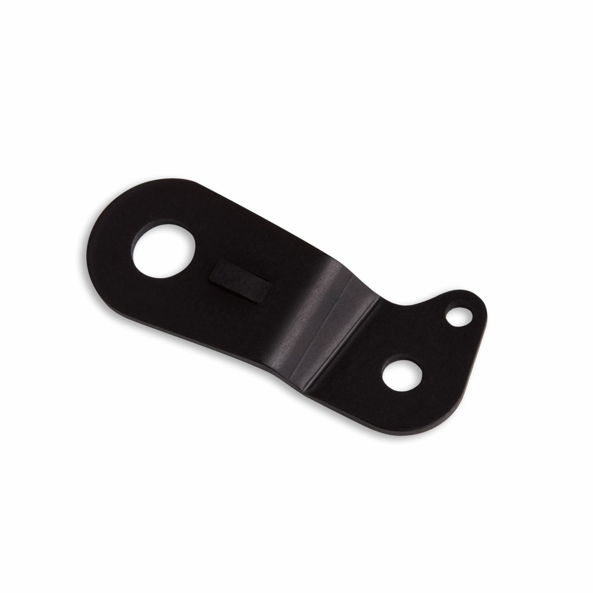 Halter für die Montage des serienmäßigen vorderen Bremsflüssigkeitsbehälters bei montierten Tanktaschen