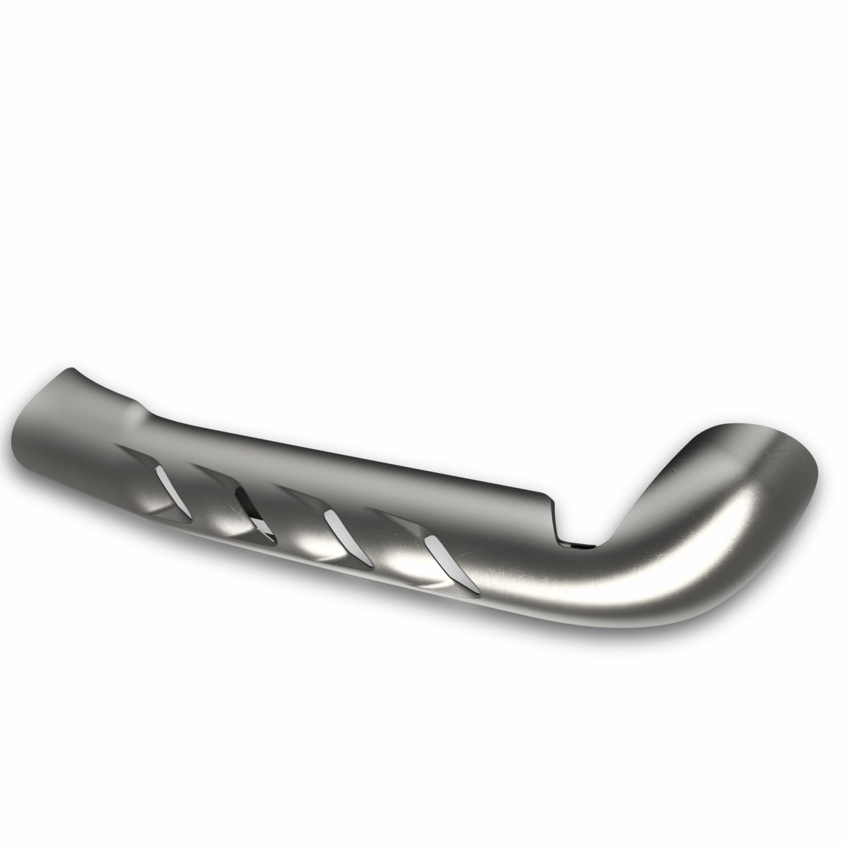 Hitzeschutz für die komplette Auspuffeinheit