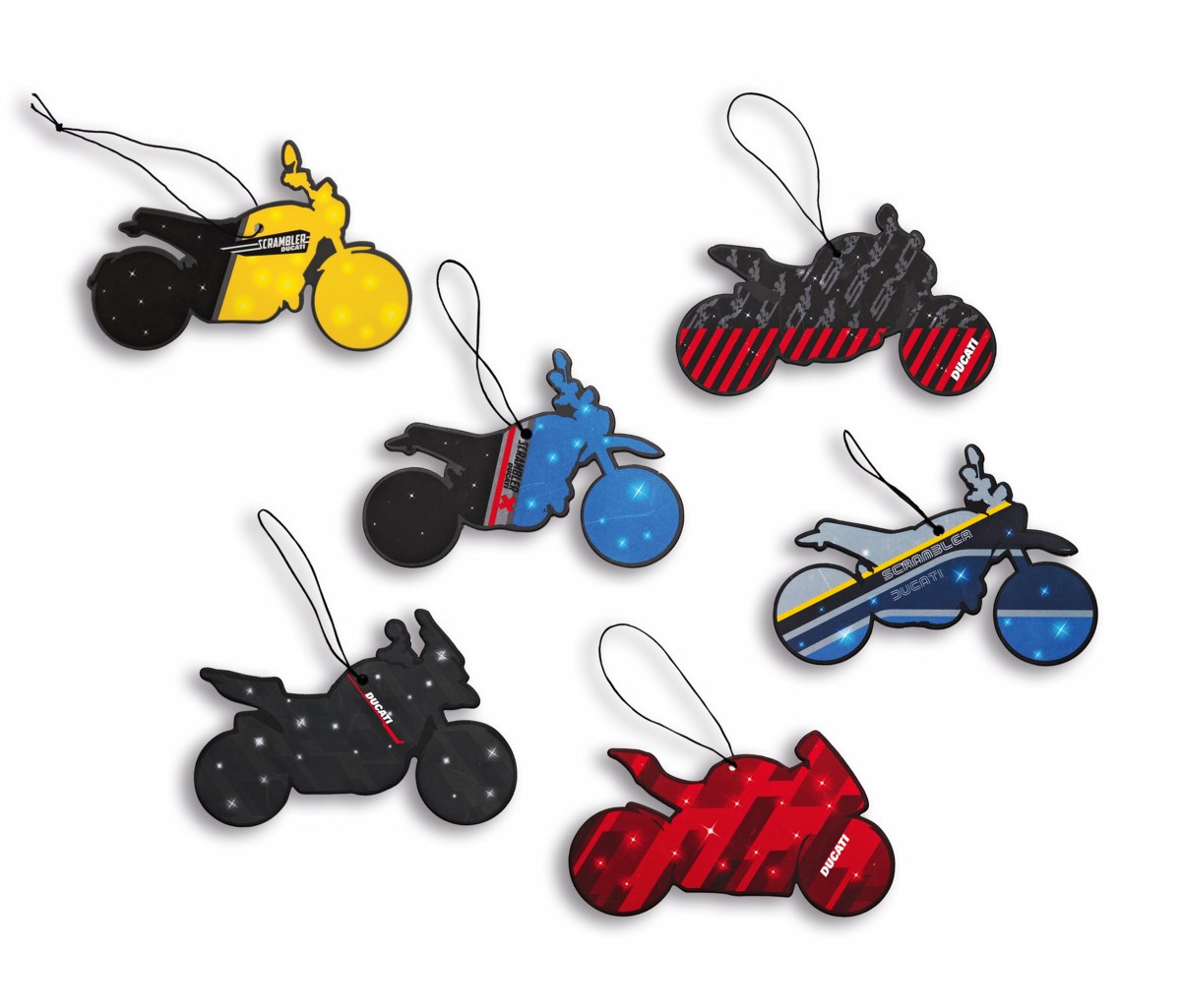 Set Ducati Hang-Tag (6 Stück)